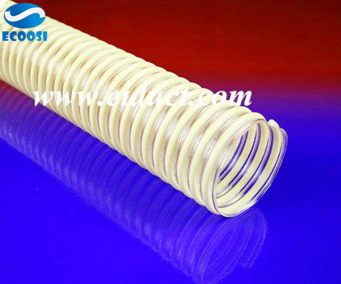 Polyurethane vacuum hose, anti-static duct hose is how anti-static?